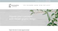 Desktop Screenshot of crispgraphics.co.nz